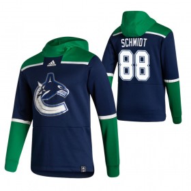 Vancouver Canucks Nate Schmidt 88 2020-21 Reverse Retro Hoodie Sawyer - Mannen